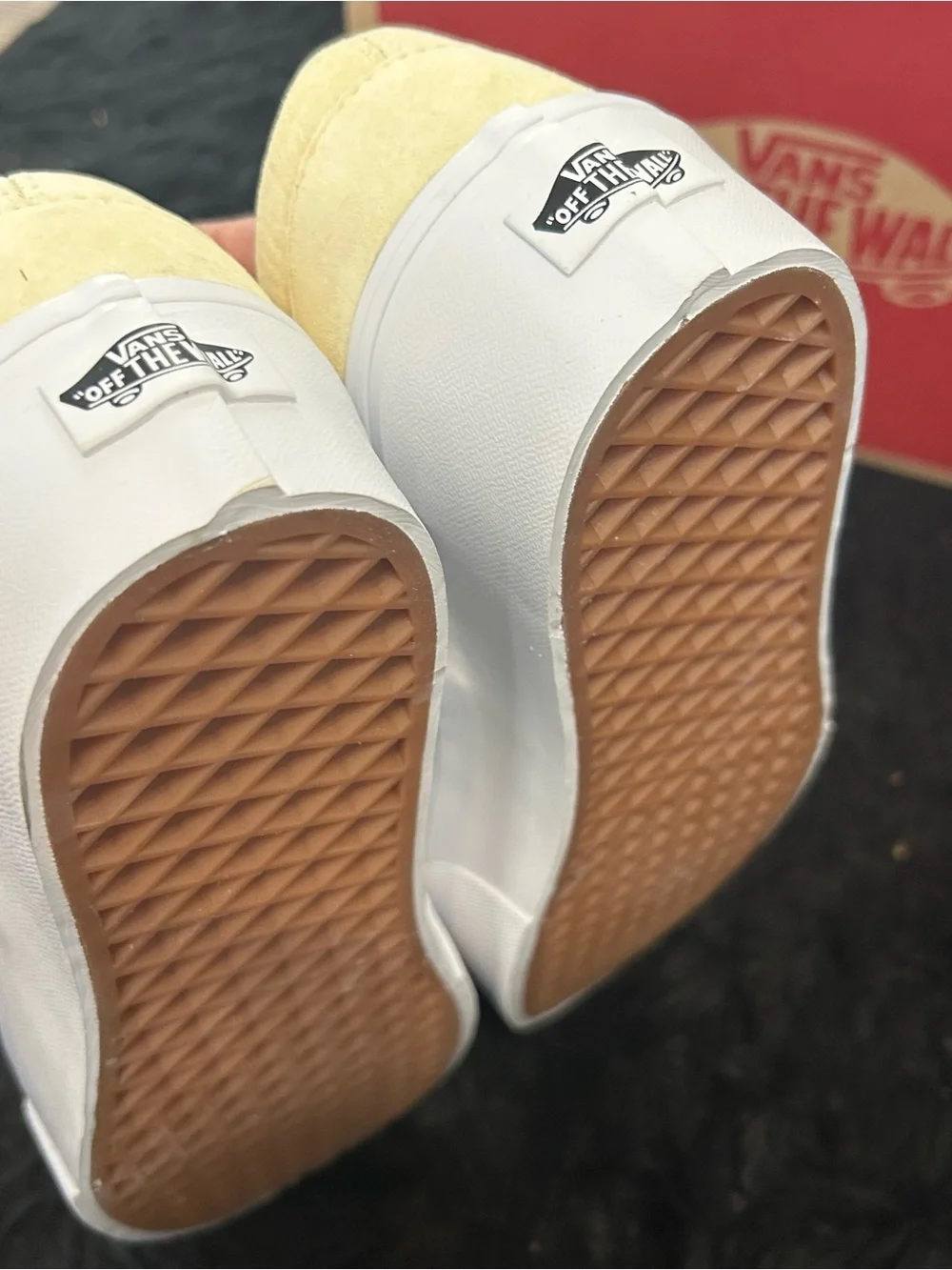 VANS Stackform platform suede slip on shoes sneakers women’s 9 new